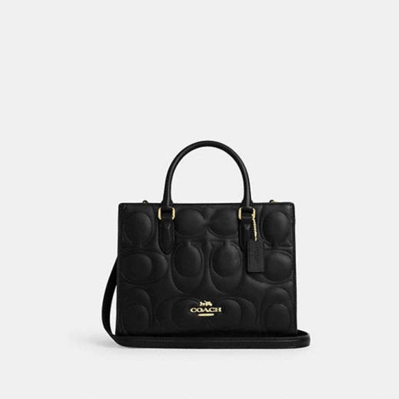 Maggie Small Tote Bag In Signature Leather - Picture 1 of 10